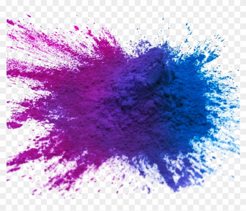 Holi Color Png Image With Transparent Background.