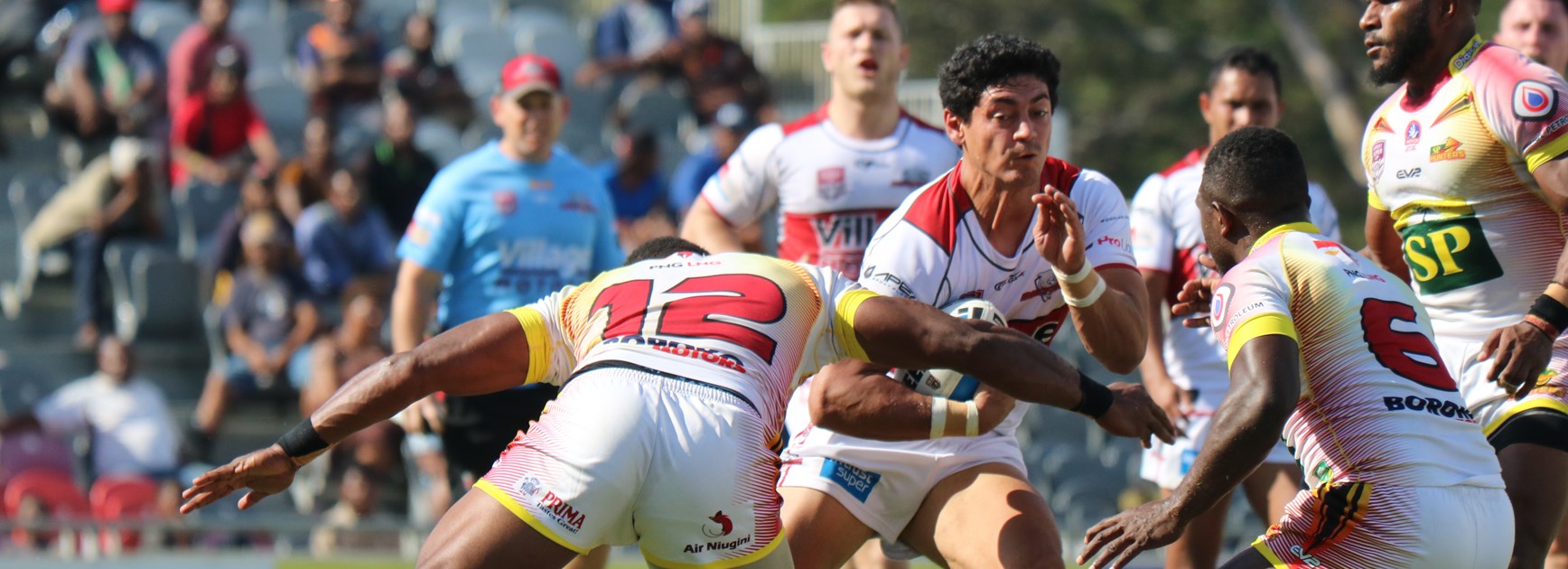 Dominant Dolphins punish PNG Hunters.