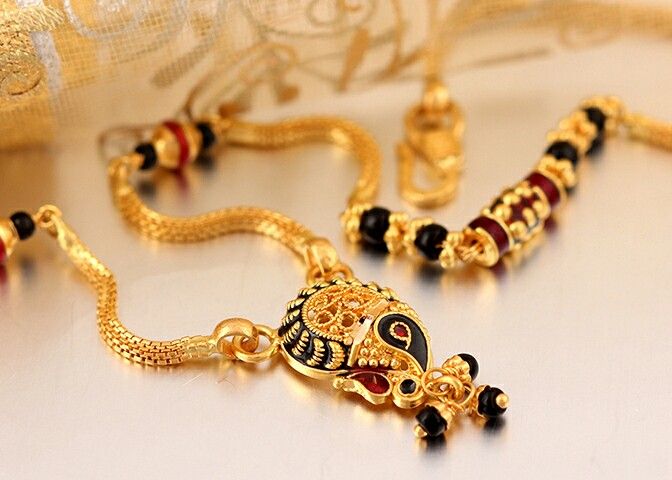 Pin by gauri khare on Mangalsutra designs.