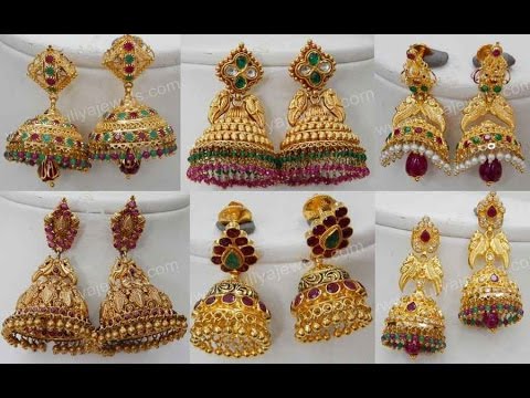 Traditional Jhumka Designs.