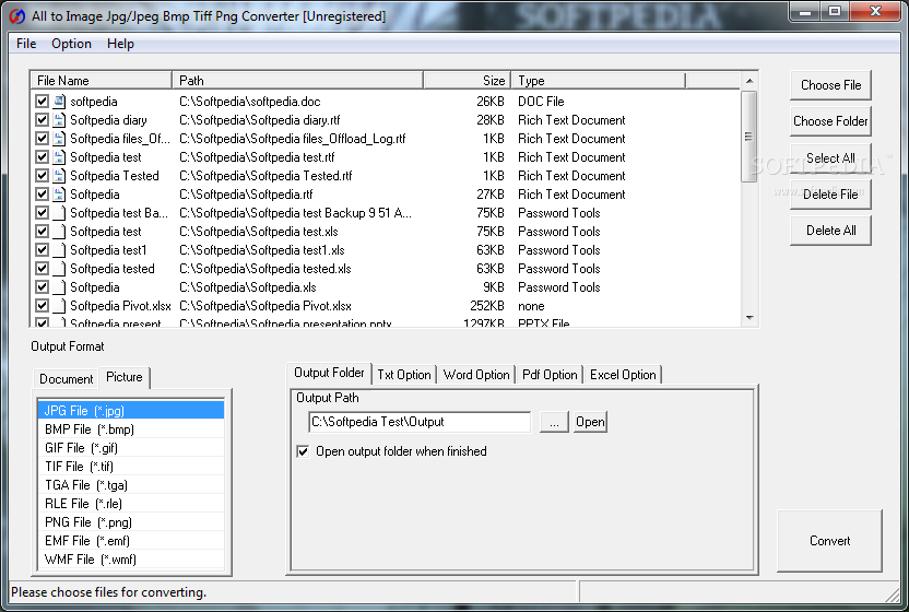 Download All to Image Jpg/Jpeg Bmp Tiff Png Converter 5.8.