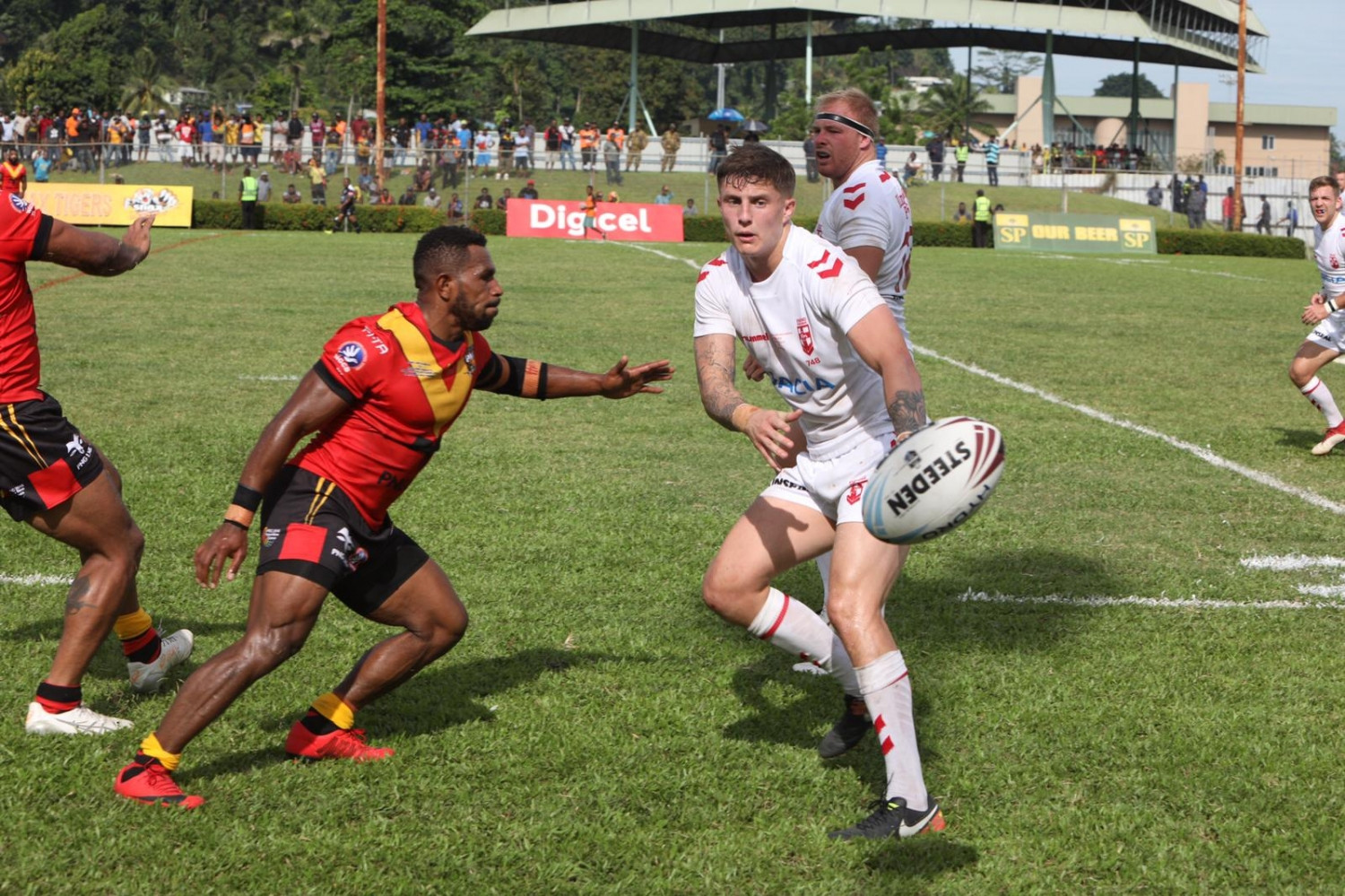 Knights win against Papua New Guinea.