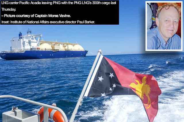 Papua LNG MoU for gas agreement delivered.