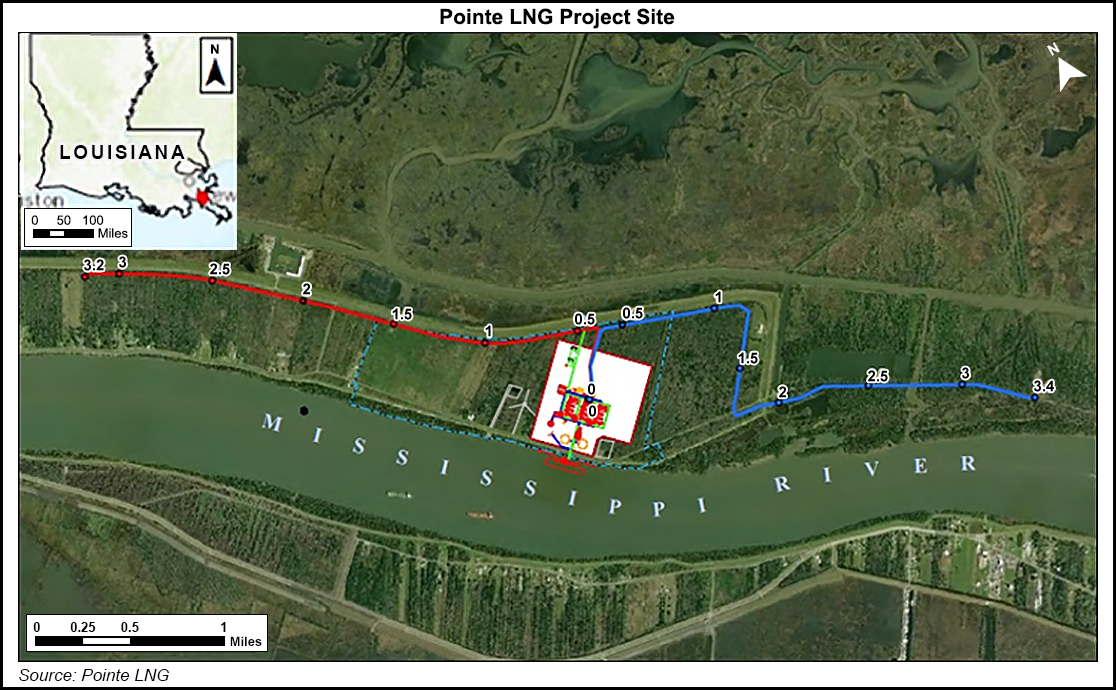 FERC Staff Planning EIS for Pointe LNG in Louisiana\'s.
