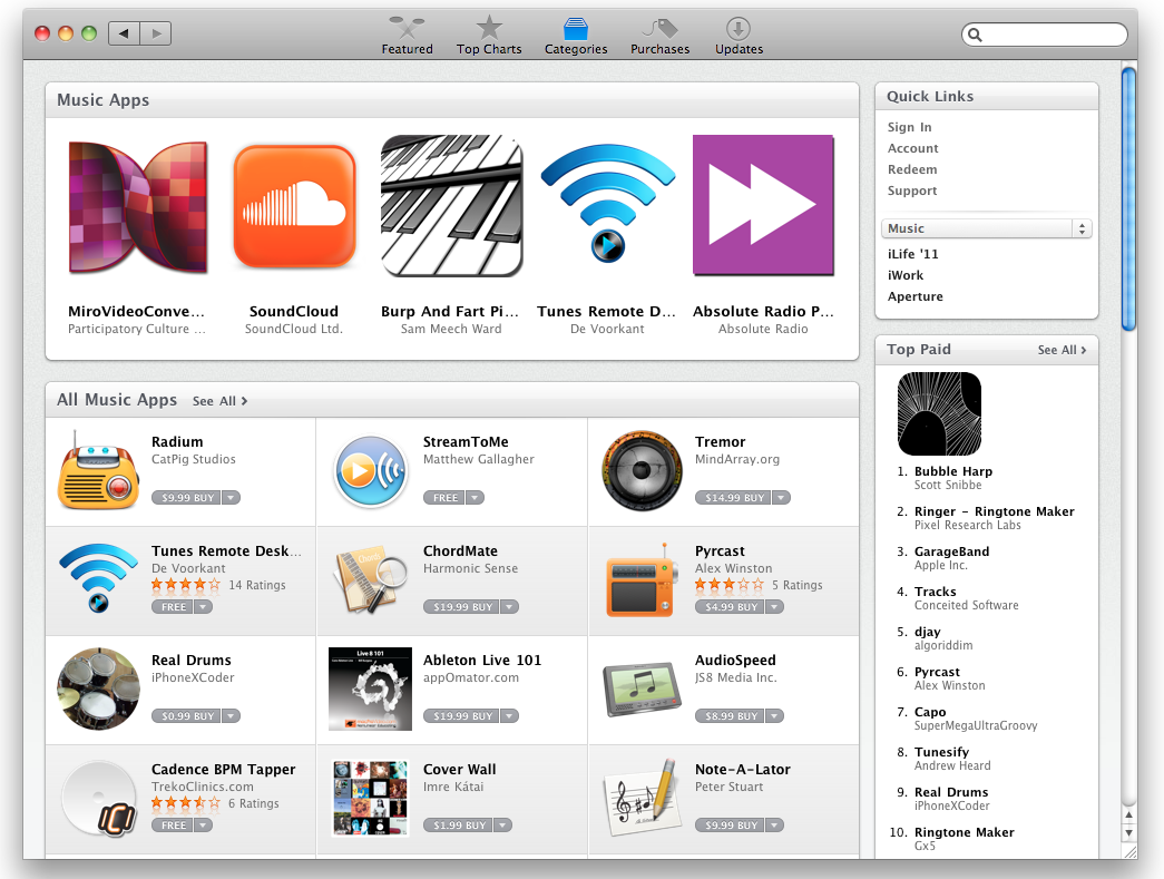 Mac App Store Produces Thousandaires by Selling Software.