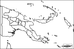 Papua New Guinea: Free maps, free blank maps, free outline.
