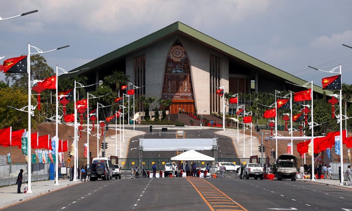 Papua New Guinea security forces attack parliament in row.