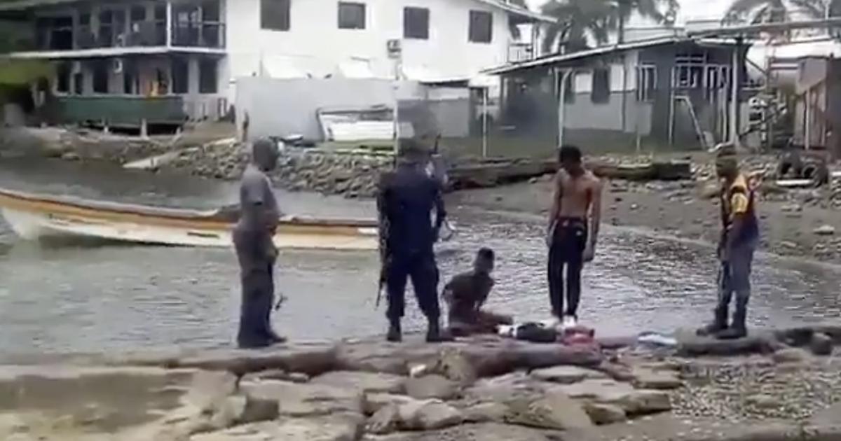 Papua New Guinea: Video Shows Police Brutality.