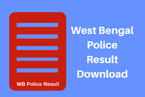 West Bengal Police Result 2018.