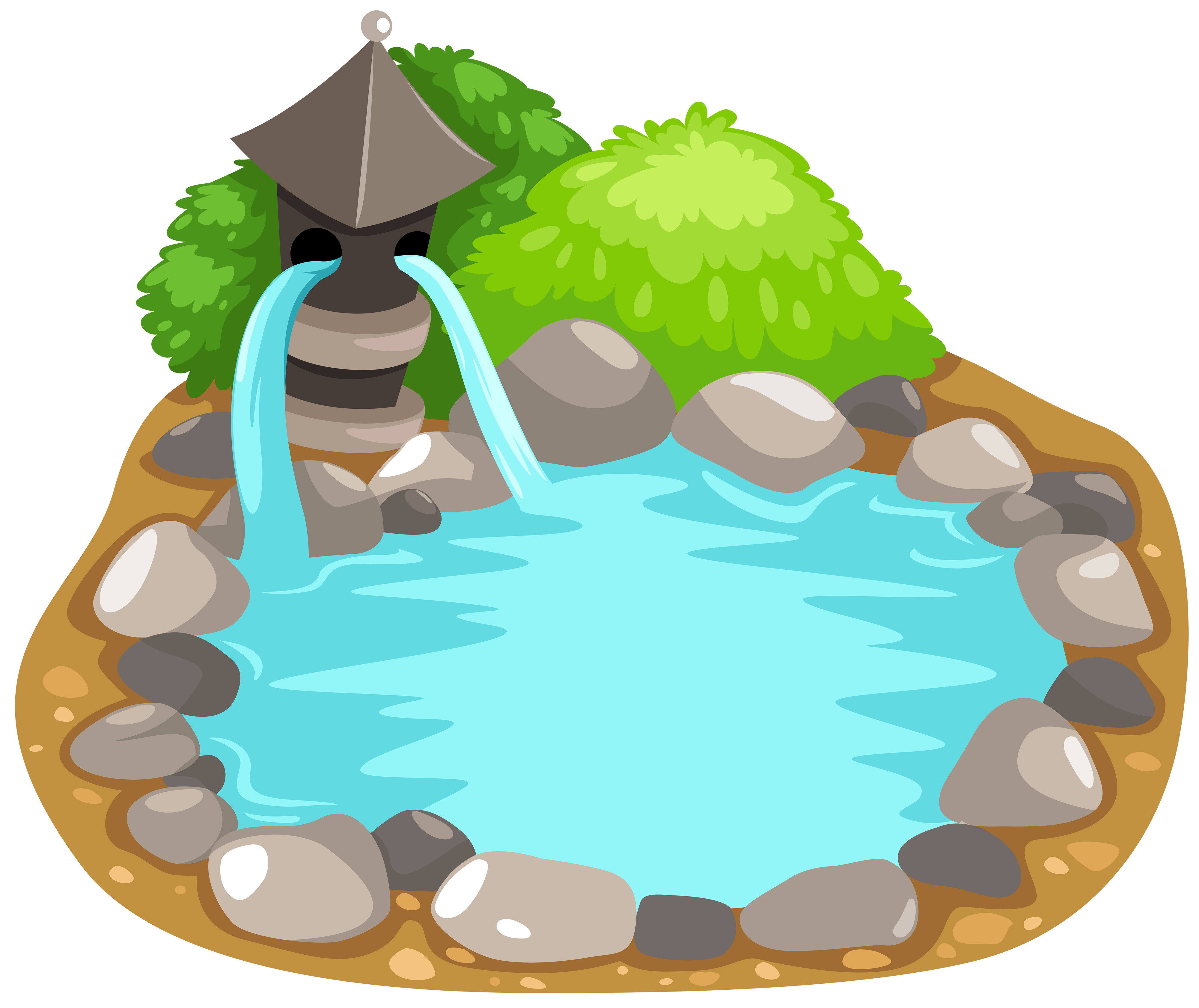 Pond PNG Clipart.