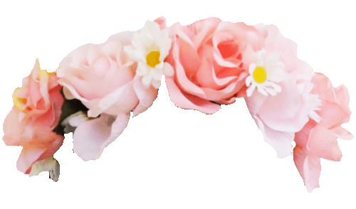 Rose Flower Crown Snapchat Filter transparent PNG.