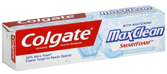 Toothpaste Pack PNG Transparent Image.