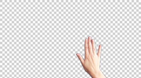 Download Free png Video: Female hands with transparent.