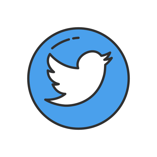 Twitter, circle Icon Free of Twitter UI.