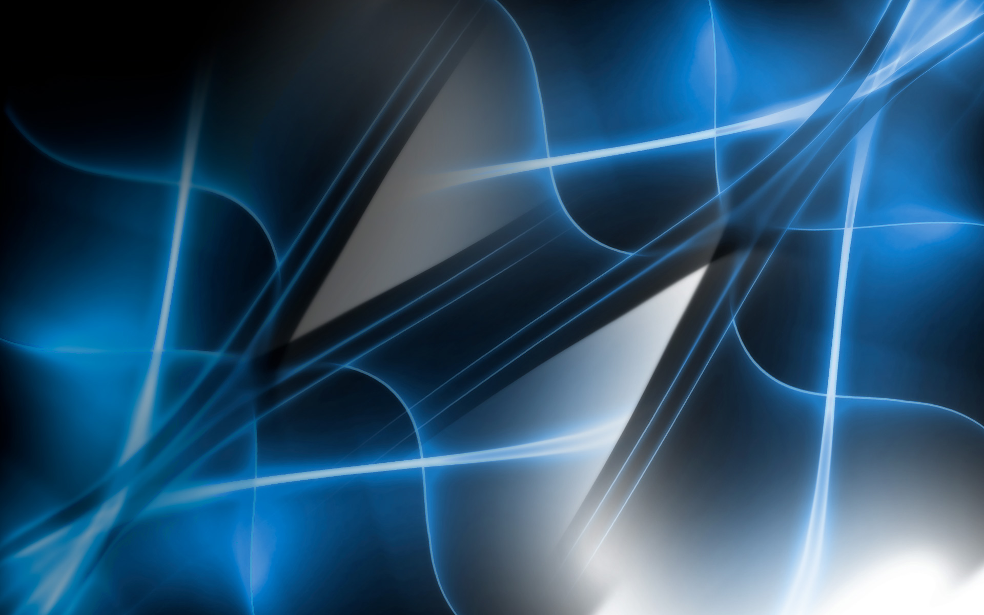 Blue Abstract Full HD Wallpaper.