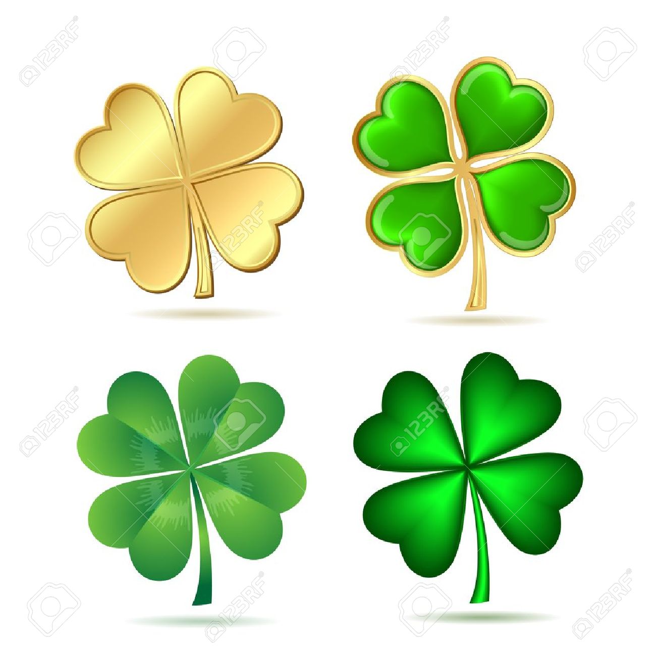 9,247 Clover Flower Stock Vector Illustration And Royalty Free.