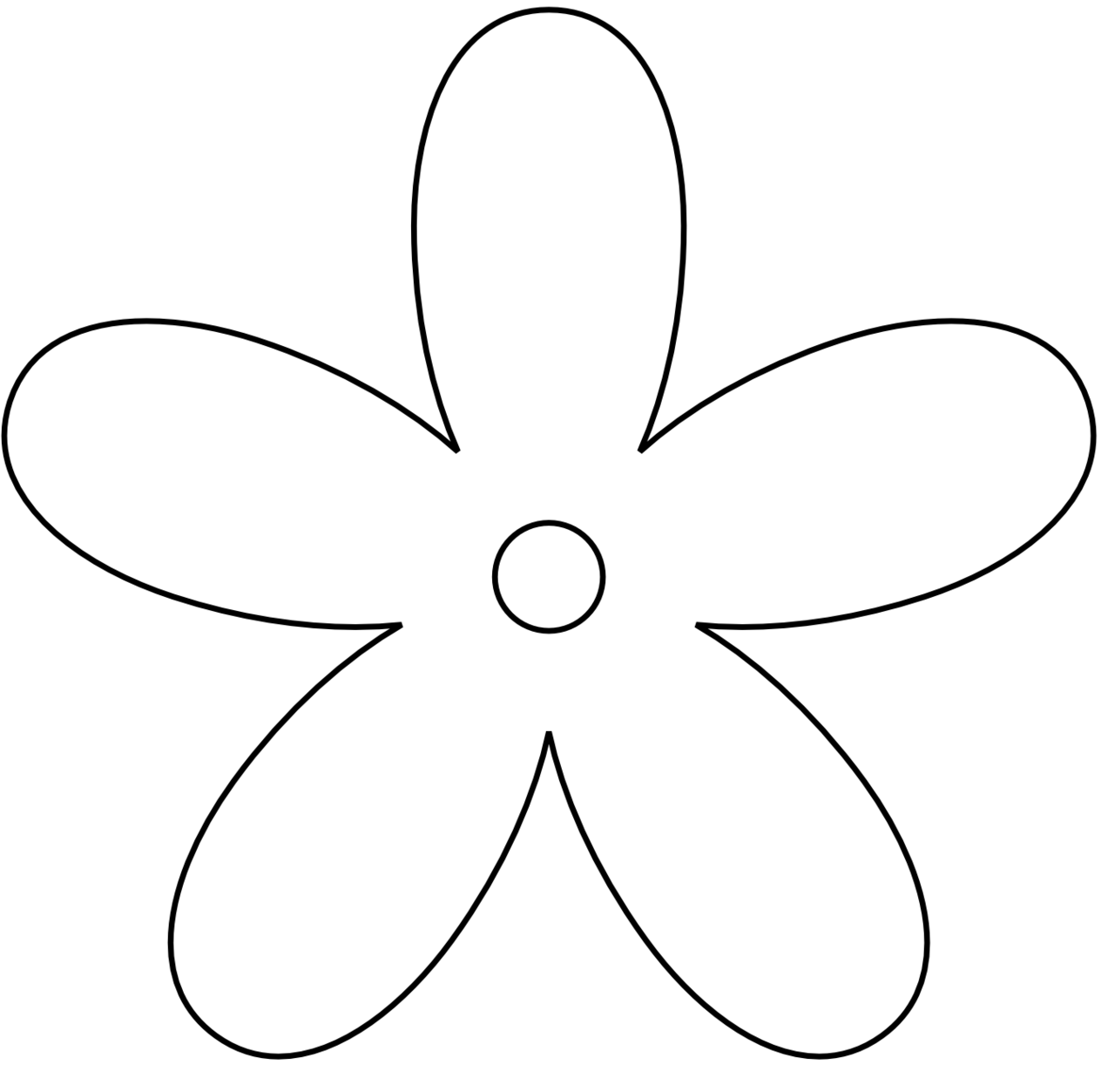 Black And White Flower Clip Art & Black And White Flower Clip Art.