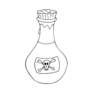 Poison Clip Art.