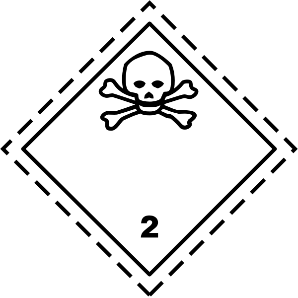 Poison gases symbol.