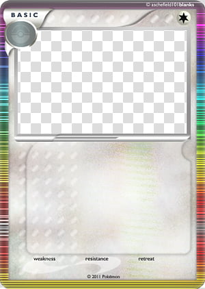 LunarEclipse Blanks , thunder type Pokemon card transparent.