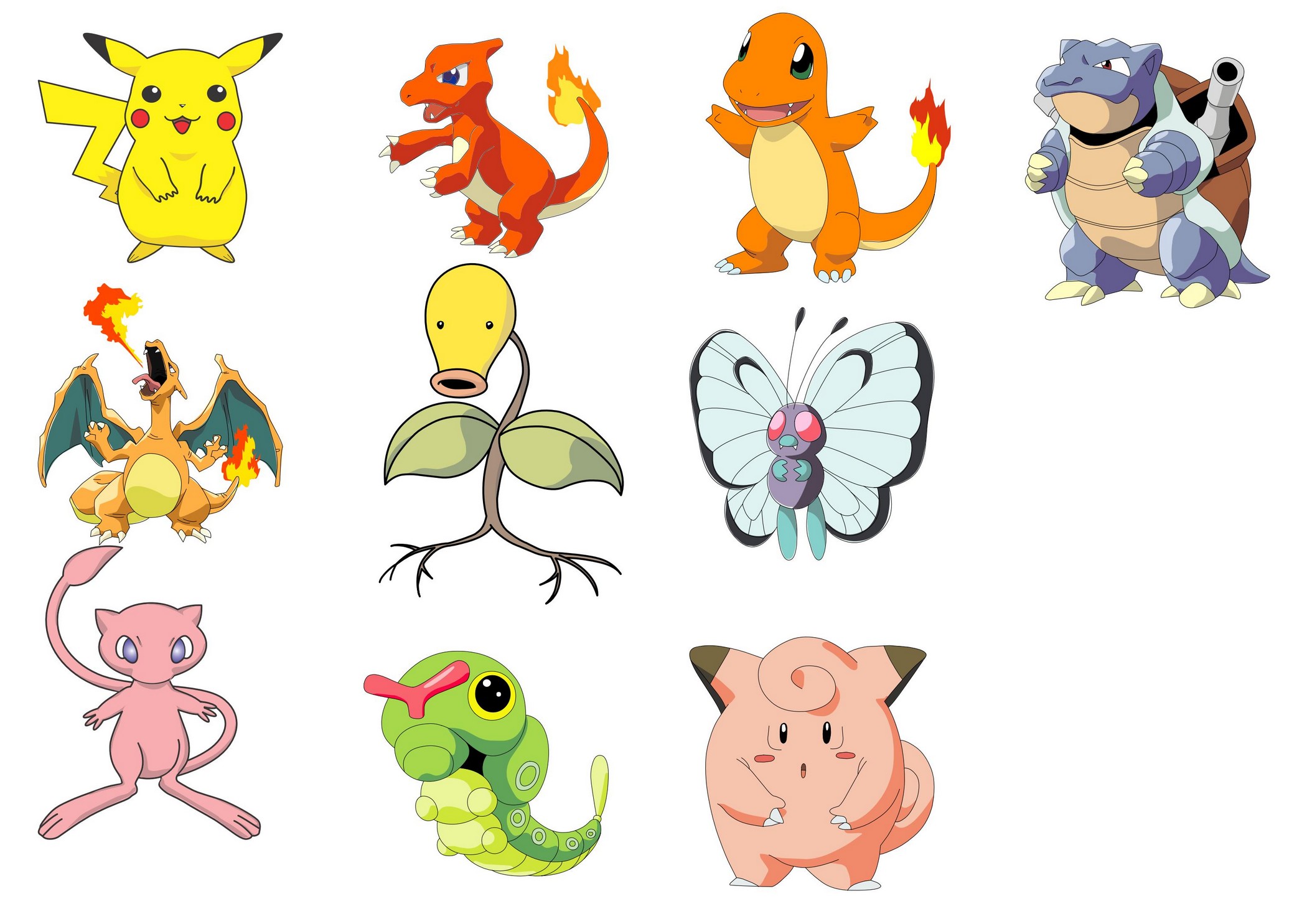 Pokemon Character Clipart 20 Free Cliparts Download Images On