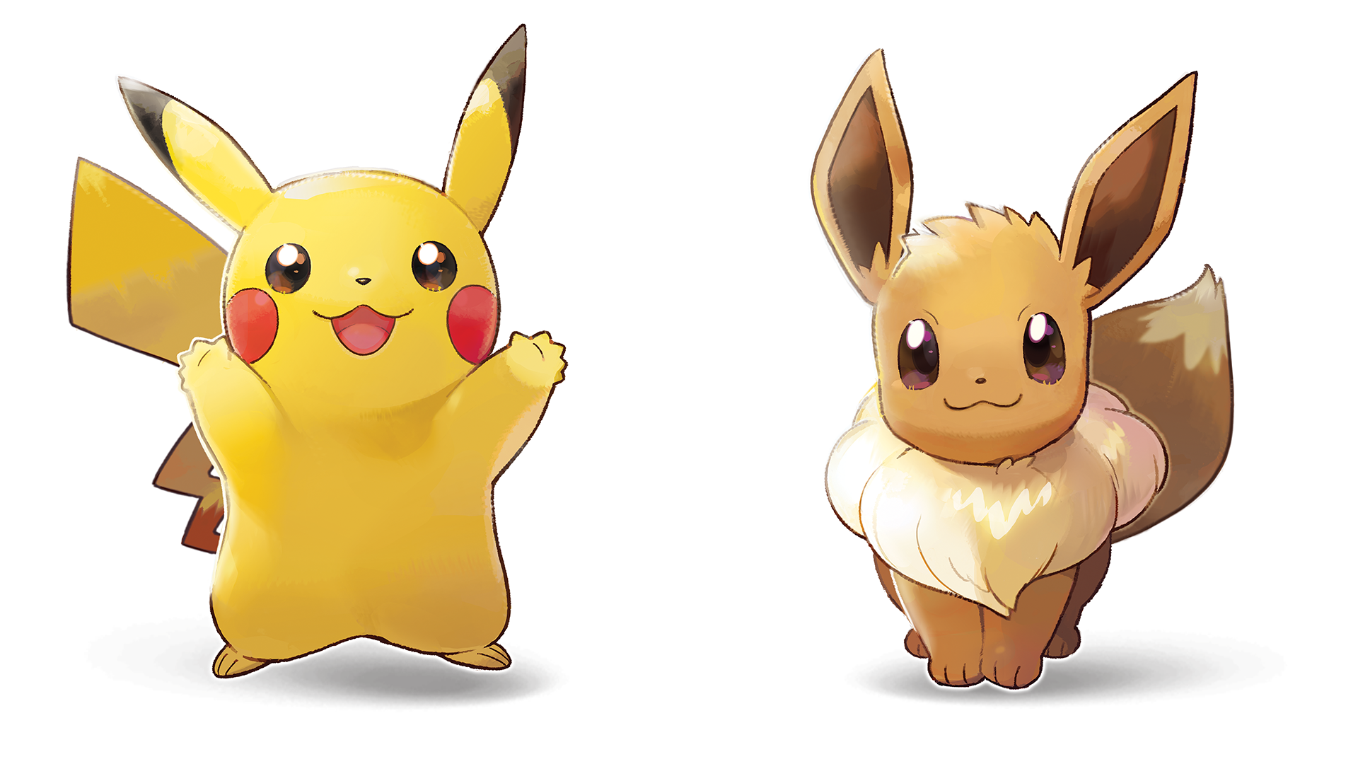 Pokémon: Let\'s Go Pikachu and Let\'s Go Eevee HD Wallpaper.