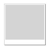 Clip Art of isolated blank polaroid frames k1895752.