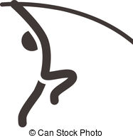 Pole vault Stock Illustrations. 463 Pole vault clip art images and.