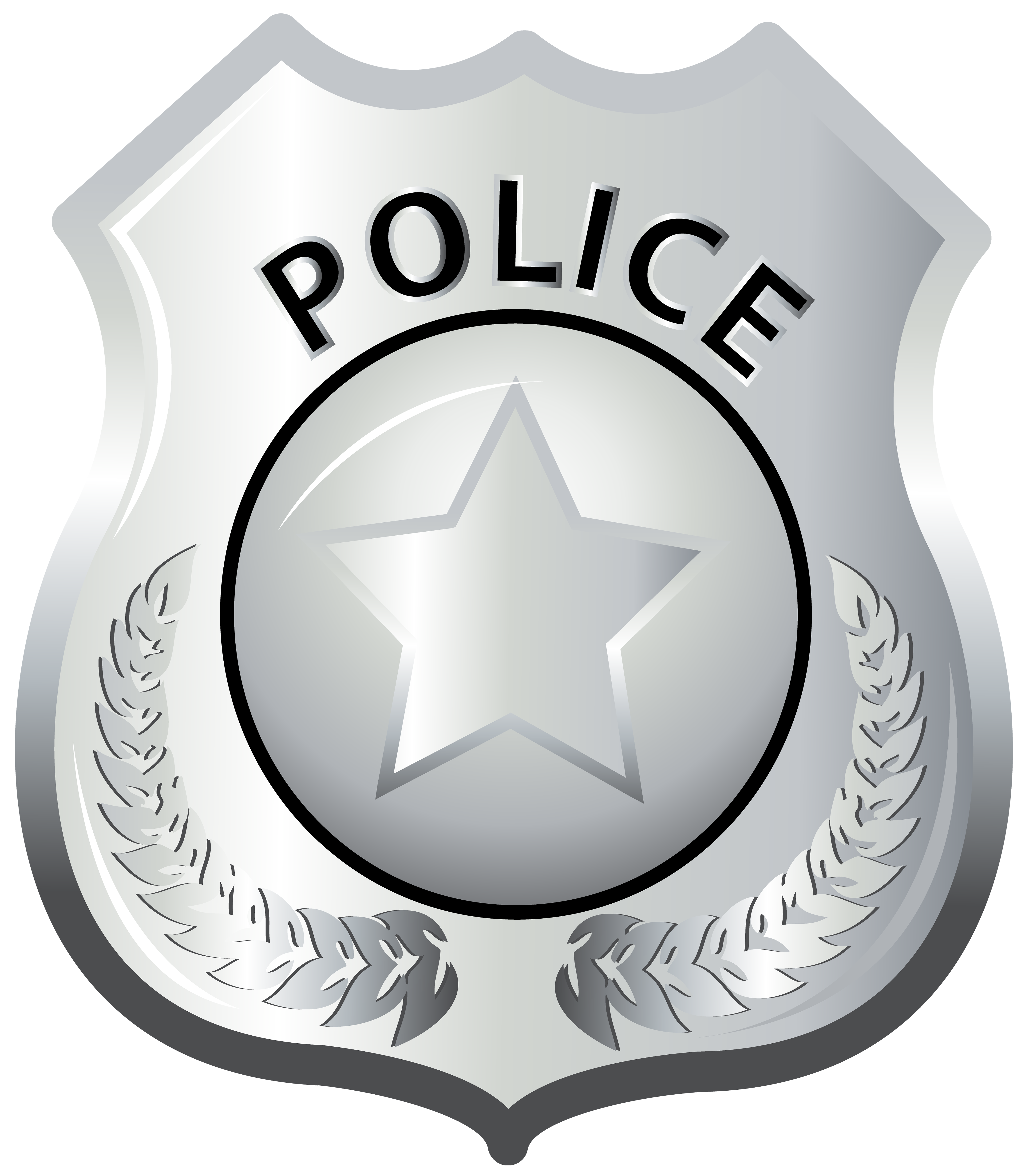 Police Badge PNG Clip Art.
