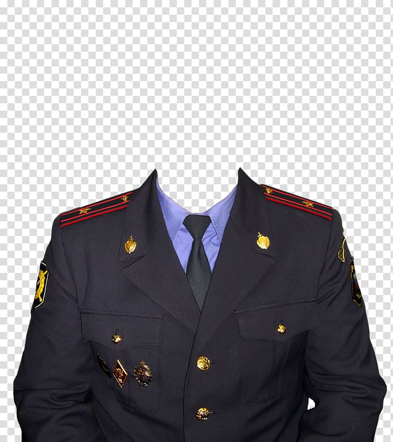 Frames Anime Smiley Police, Uniform transparent background.