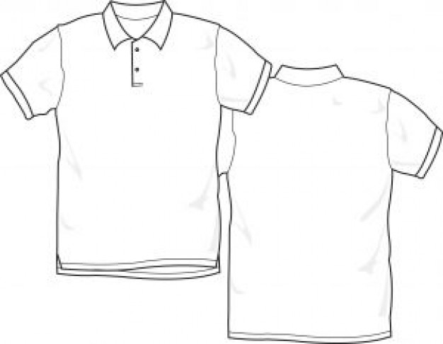 Free Blank Polo Shirt Template, Download Free Clip Art, Free.
