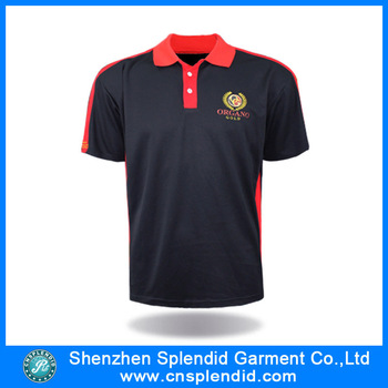 Custom Polo T Shirt With Your Company Logo Embroidery Designs.