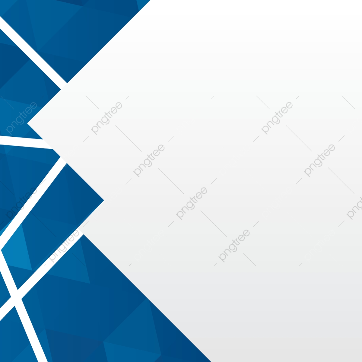 Geometric Backgrounc With Blue Polygons Vector, Azure.