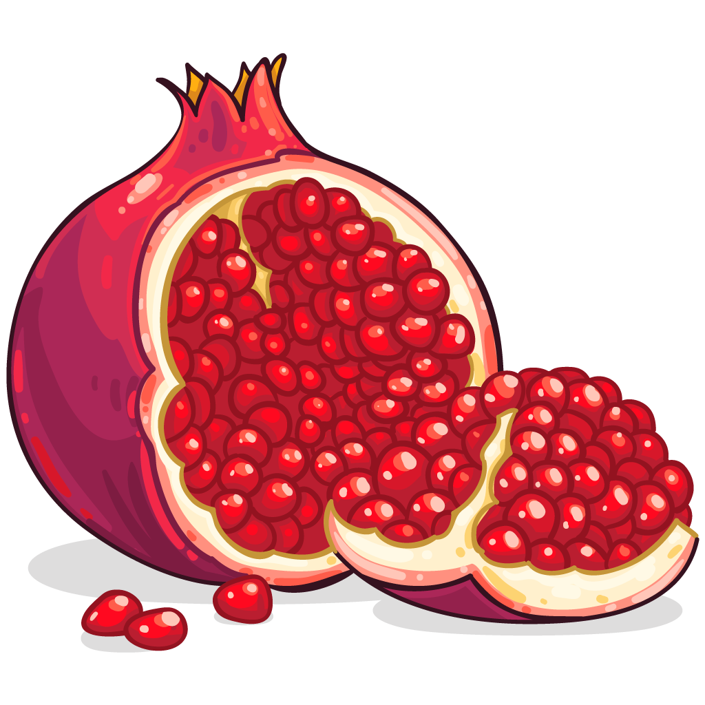 Pomegranate PNG images free download.