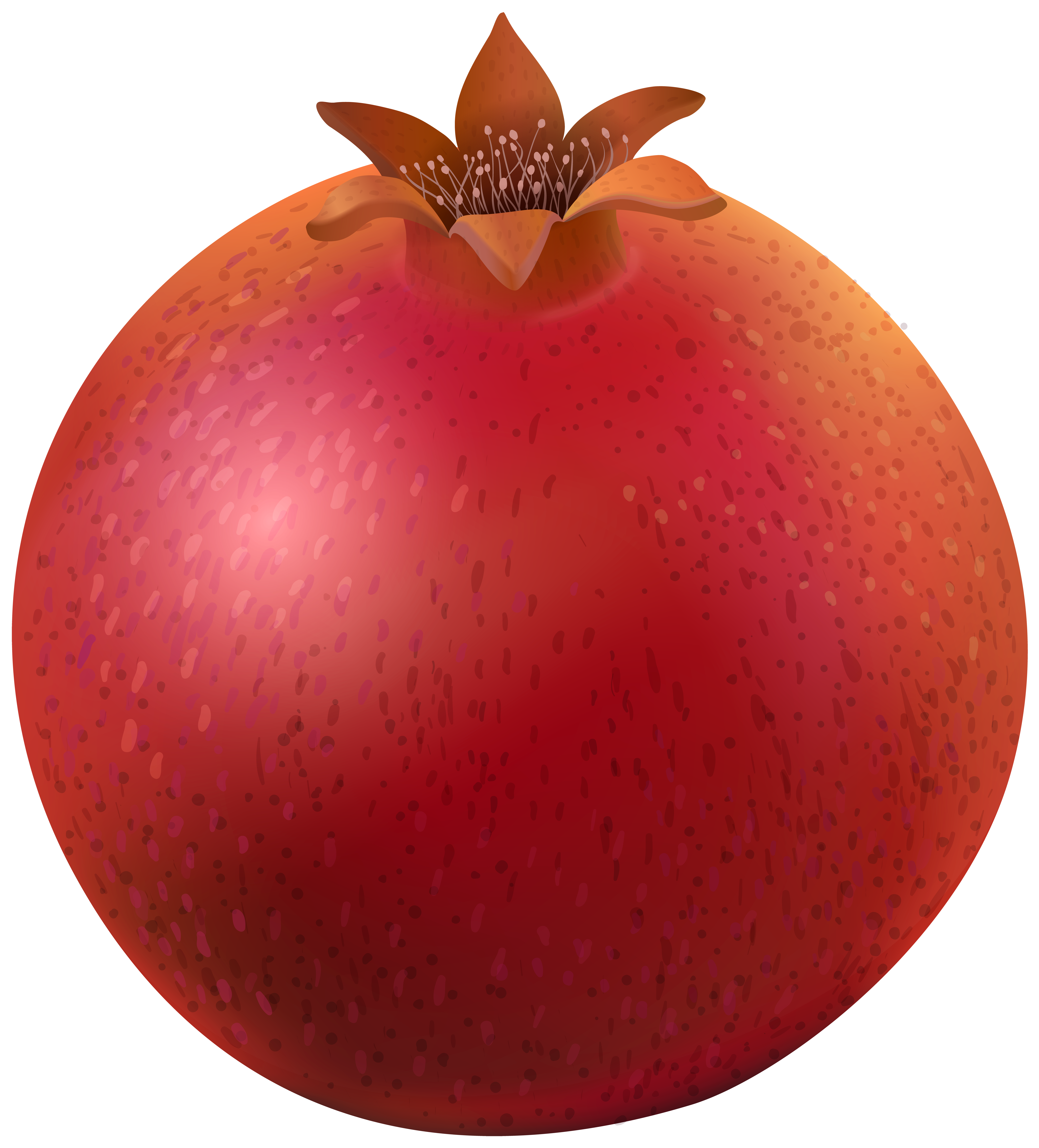 Pomegranate PNG Clip Art Image.