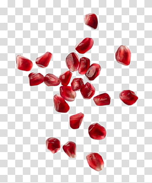 Pomegranate Seeds transparent background PNG cliparts free.