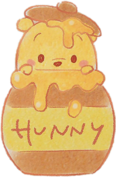 Winnie Pooh Honey Pot Clip Art Pooh Honey Winnie Coloring Eating Disney 