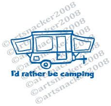 Image result for camping with pop up camper clip art.