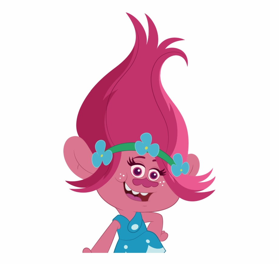 Trolls Poppy Face Clip Art