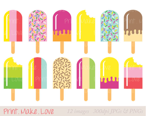 ice cream popsicle clipart - Clipground