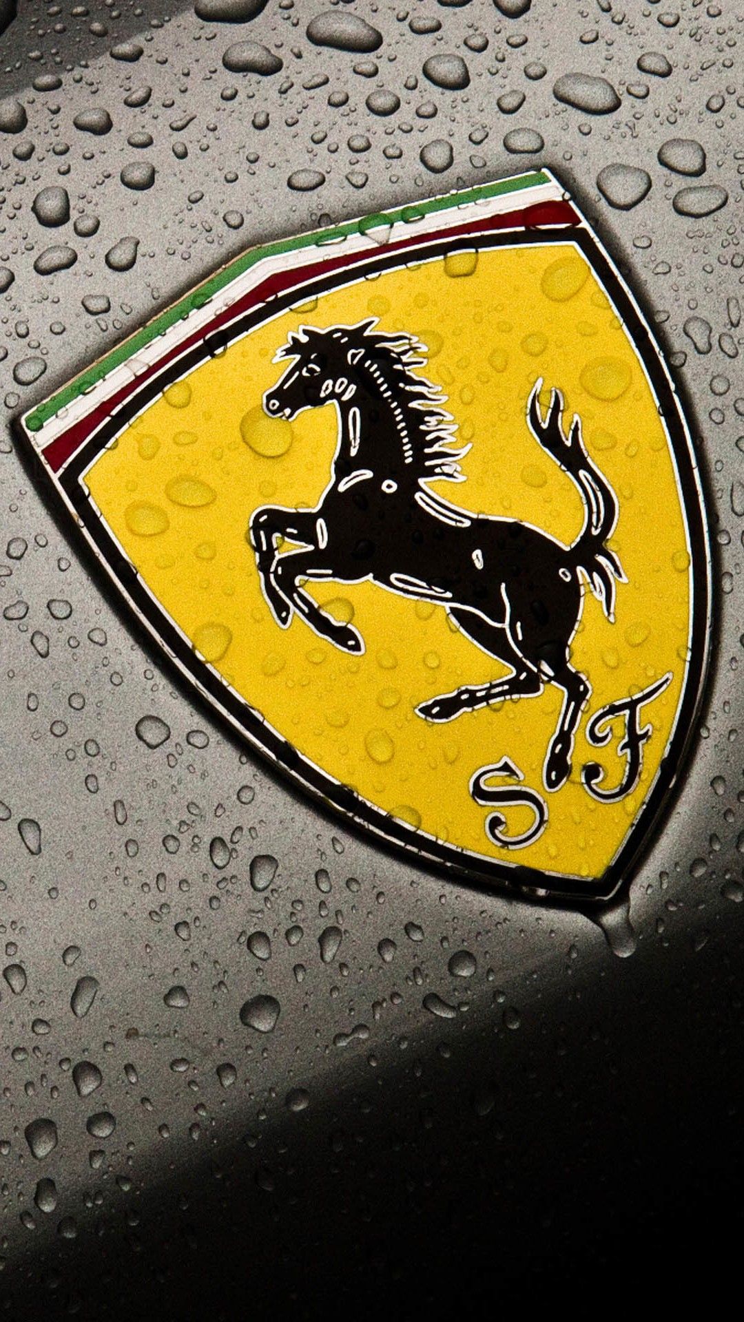 A symbol of Ferrari iPhone 7 wallpaper 1080x1920..