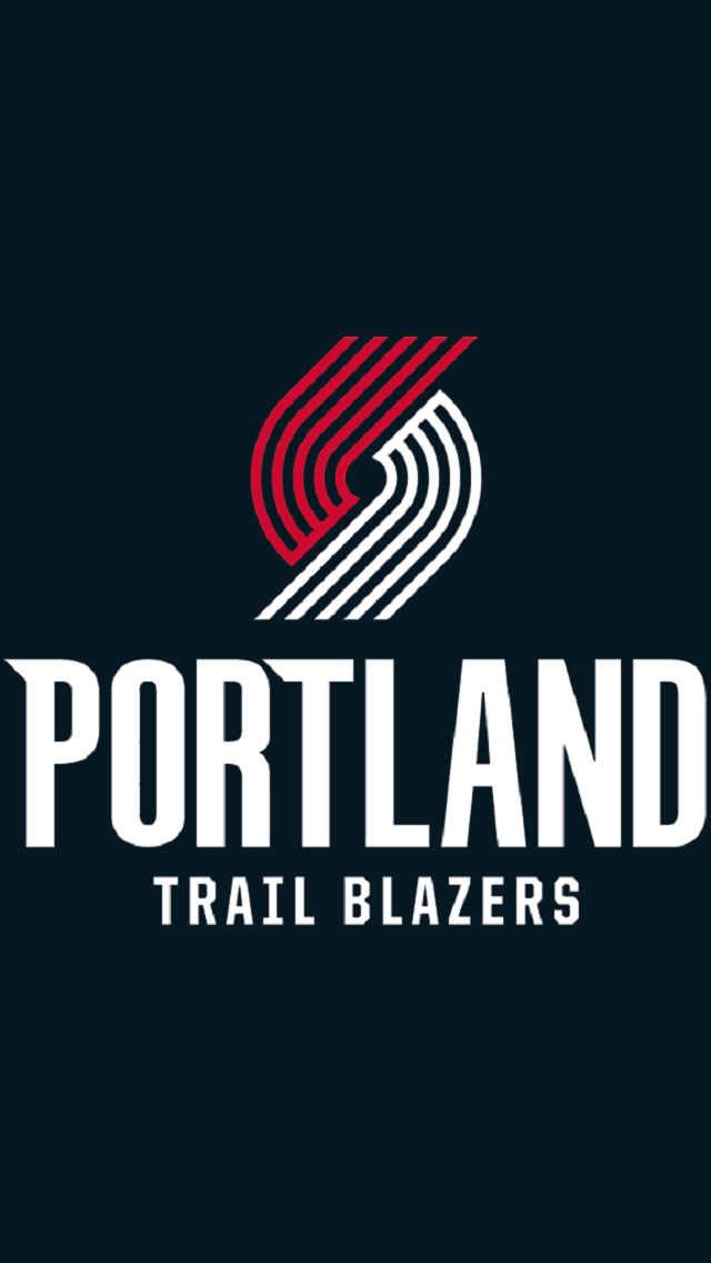 Portland Trail Blazers new logo & script font (2017.