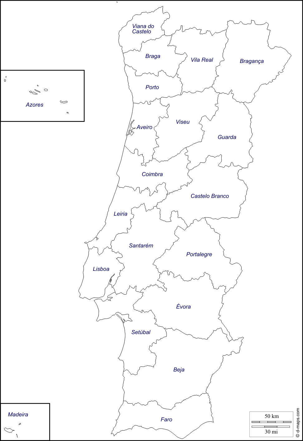 Outline Map Of Portugal With Portugal Clipart Png : Outline Map Of.