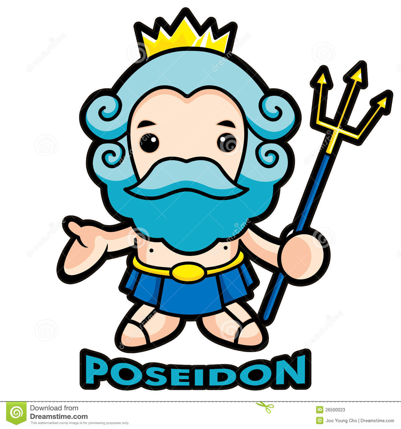 Collection of Poseidon clipart.