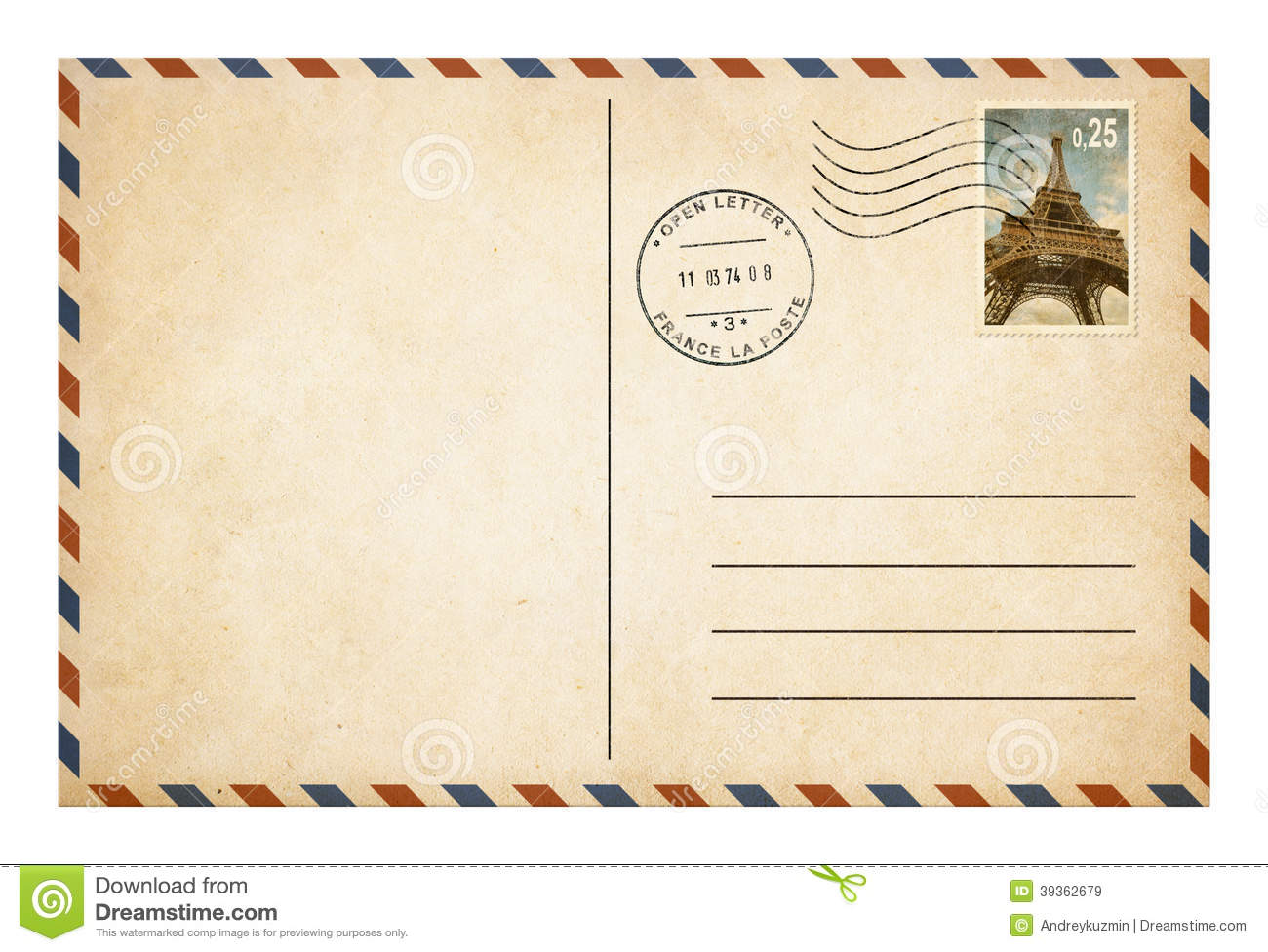 Clipart Postcard.