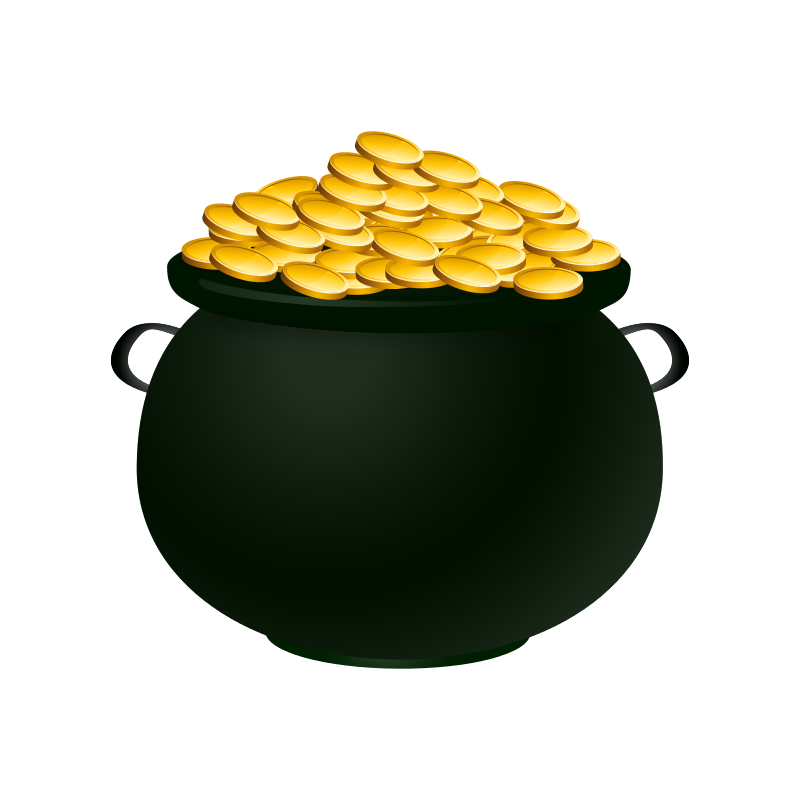 Free Clipart: Pot of Gold.
