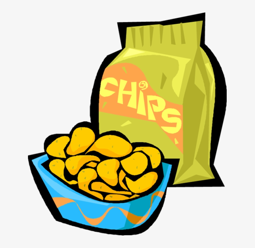 Potato Chips Clipart.