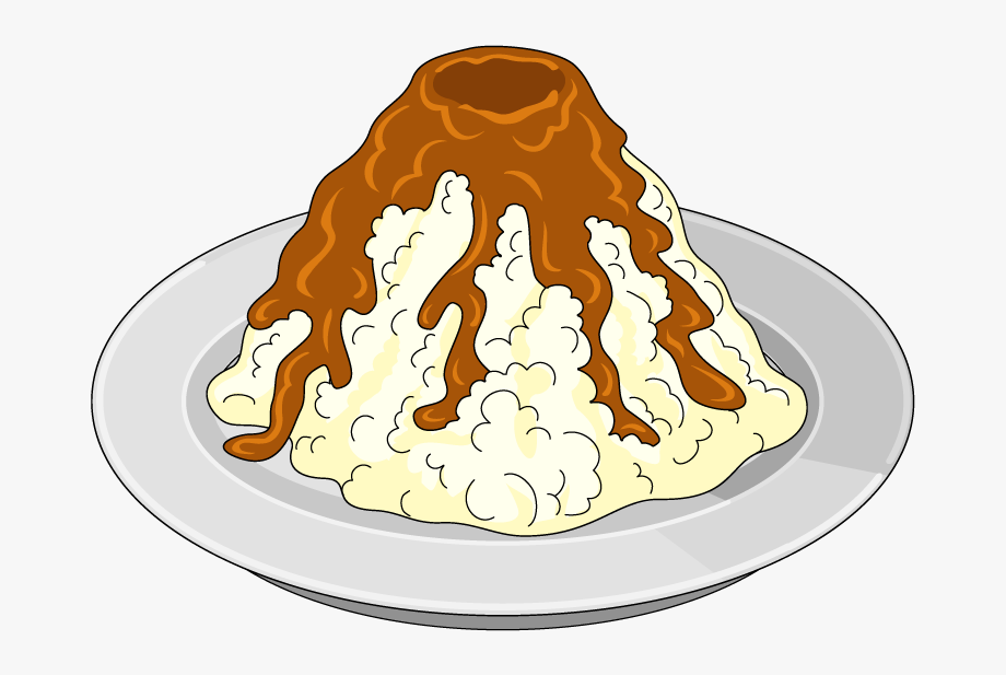 Mashed Potato Volcano.