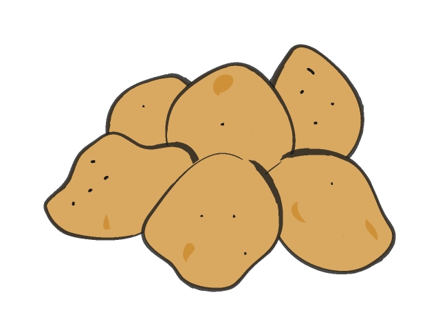 Potato Clipart Image.