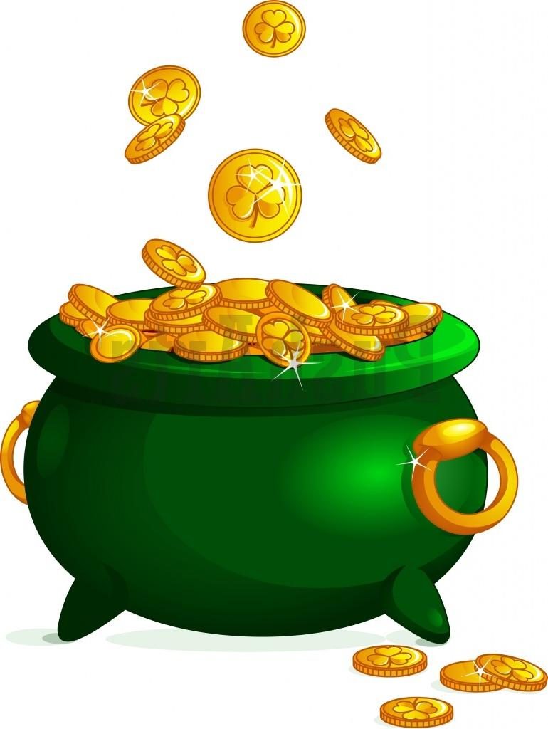 Pots of gold clipart » Clipart Station.